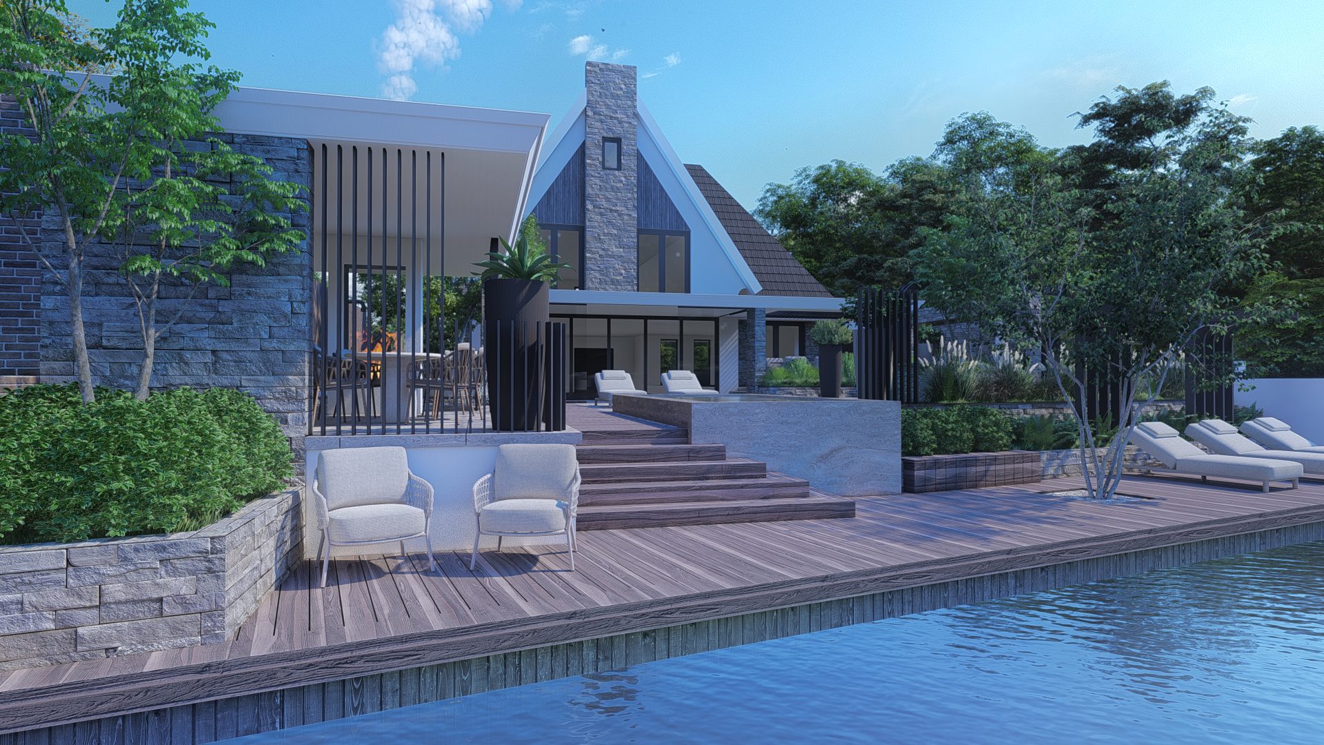 Totaalconcept woning en buitenruimte in Volendam, Volendam (7)