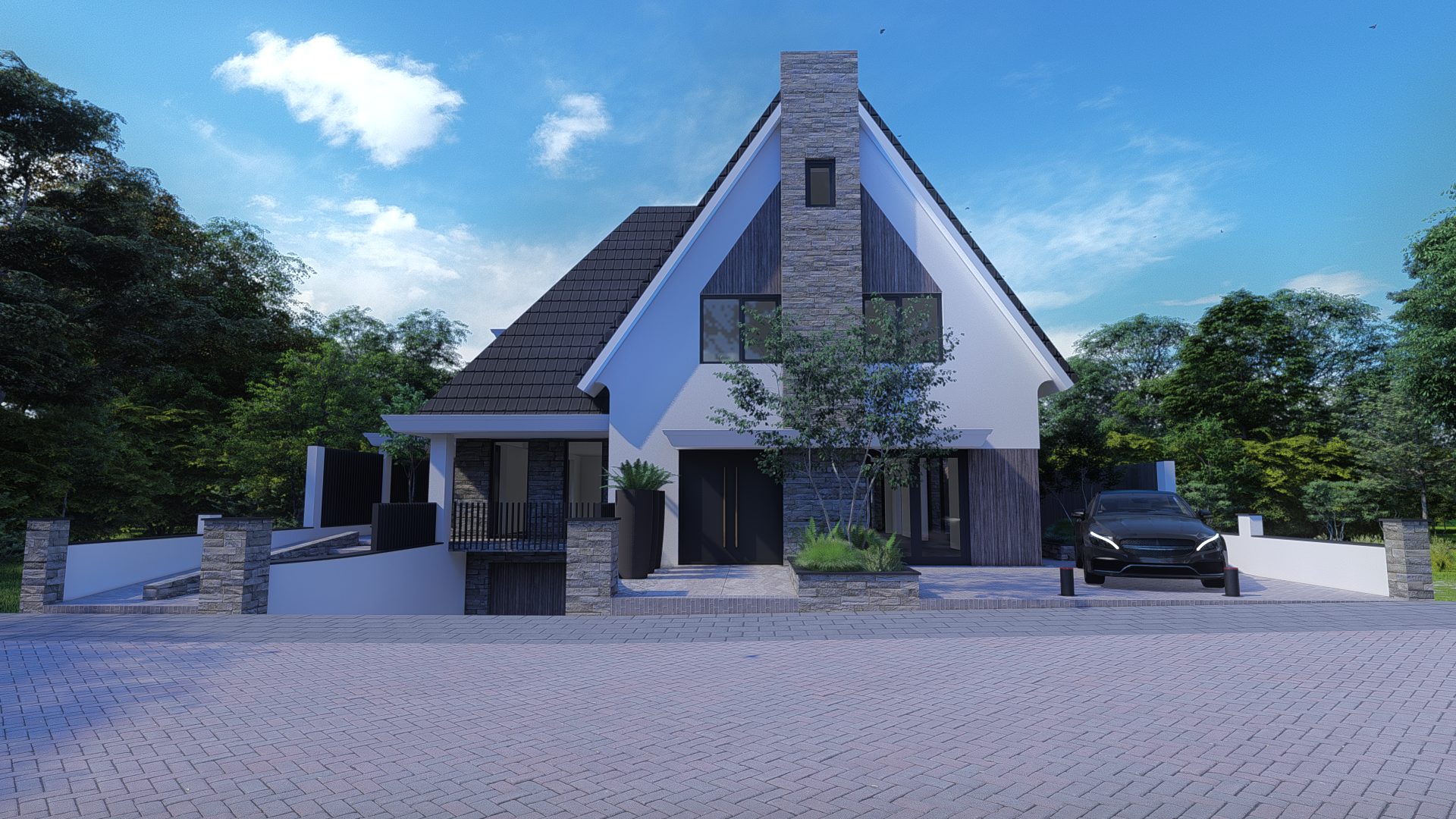 Totaalconcept woning en buitenruimte in Volendam, Volendam (12)