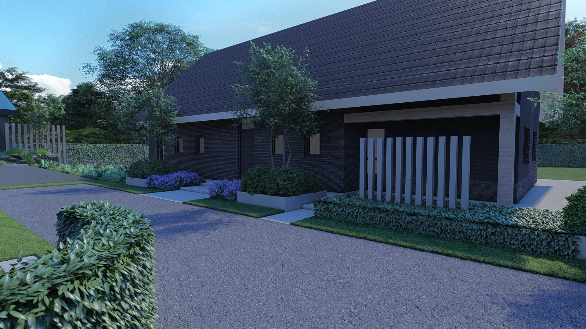 Strakke high-end voortuin met landelijke sfeer in Wehl, Wehl (3)