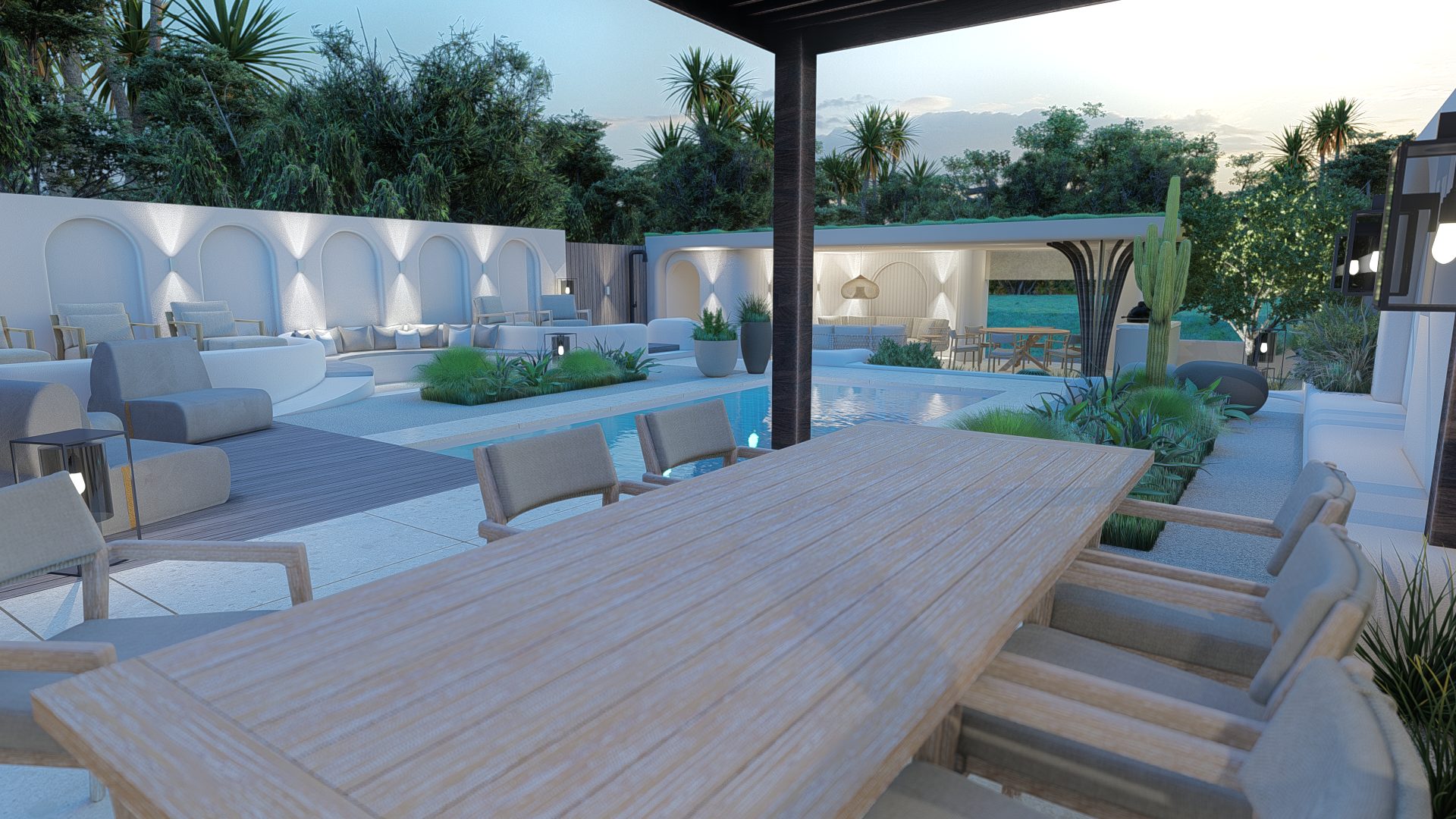 Ibiza-mediterrane tuinluxe met poolhouse in Den Haag, Den Haag (2)