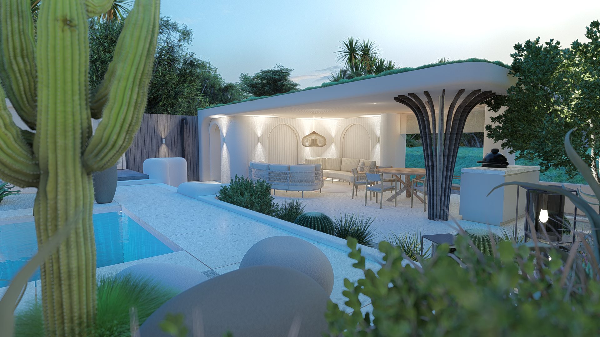 Ibiza-mediterrane tuinluxe met poolhouse in Den Haag, Den Haag (8)