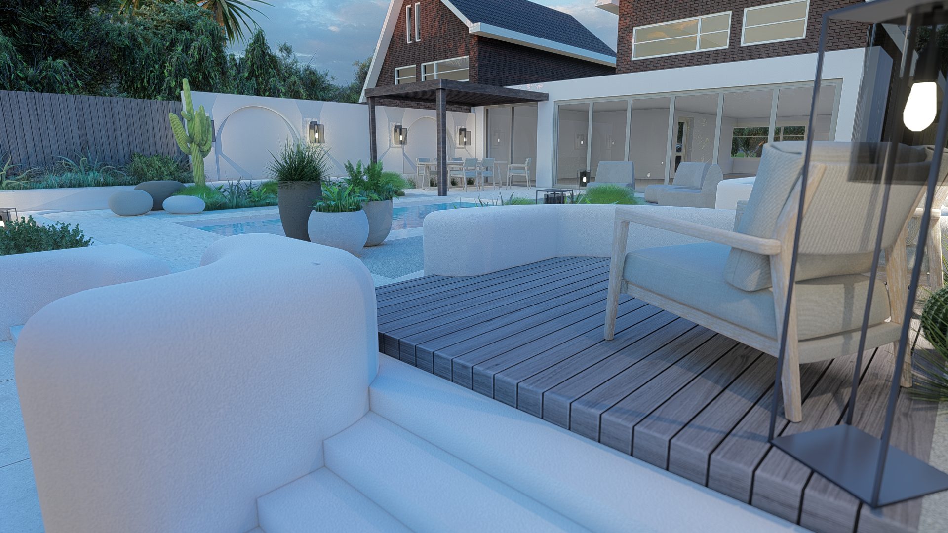 Ibiza-mediterrane tuinluxe met poolhouse in Den Haag, Den Haag (9)
